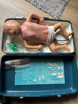 CPR Resuscitation Training Manikin