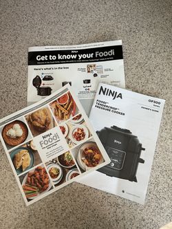 Ninja Foodi 9 in 1 Pressure Cooker and Air Fryer with Nesting Rack