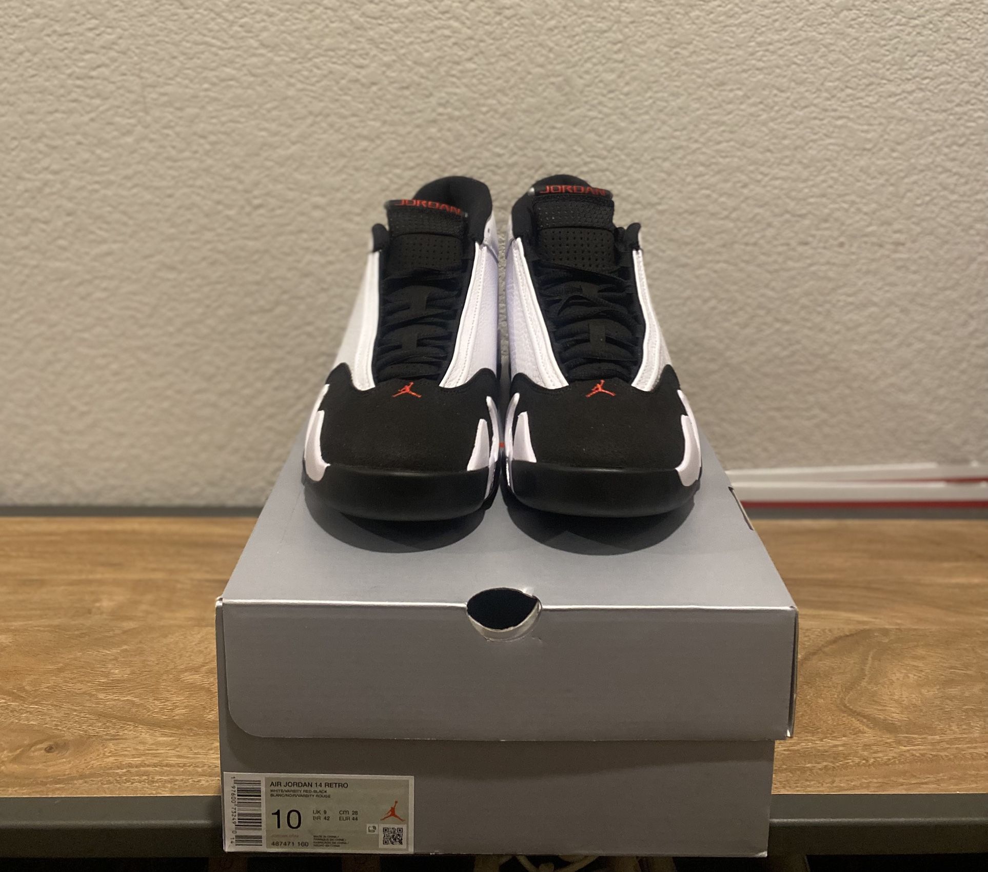 Jordan 14 Black Toe
