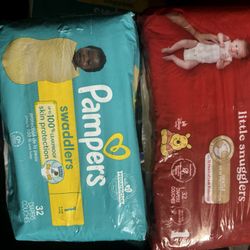 Diapers! Sizes ( Newborn, 1 & 2 )