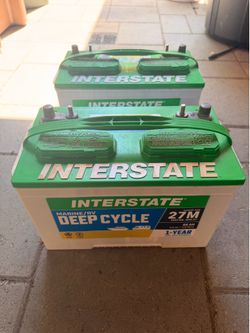 Marine/RV Deep cycle batteries