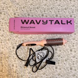 Wavytalk pink blowout hair tool