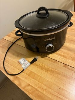 Black & Gray Crock-Pot Slow Cooker