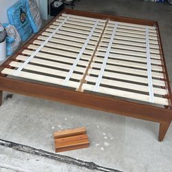 West Elm Queen Bed Frame 