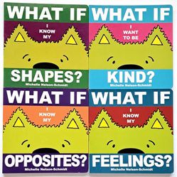 “What If…” Board Books By Michelle Nelson-Schmidt (Set Of 4) For Toddlers