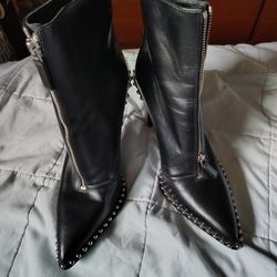 Alexander Wand Studded Stilleto Booties 8.5- 9 Brand New Women's Shoes