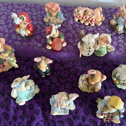 This Little Piggy Collectible Figurines