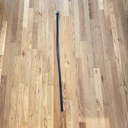 Women’s Black Leather Skinny Belt 