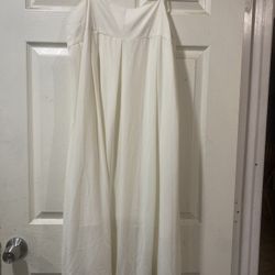 Long White Dress