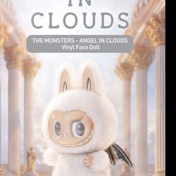 Pop Mart Labubu THE MONSTERS Zimomo ANGEL IN CLOUDS Vinyl Face Doll 'White'