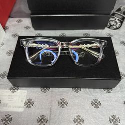 Chrome Hearts Glasses - Clear Frame