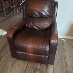 Electric Leather Recliner 