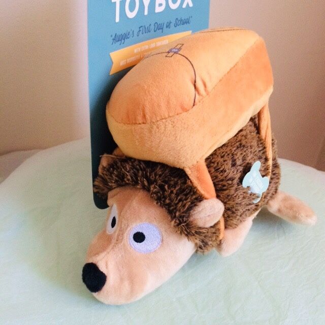 New Fringe Studio Back to School Hedgehog-Plsh Dogtoy