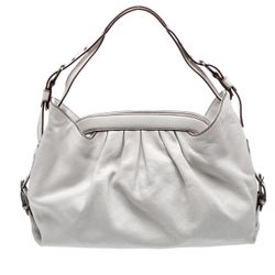 The Fendi Lei Selleria Top Handle Bag in whit