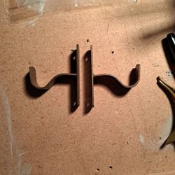 2 Heavy Duty Rod Brackets