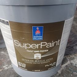5 gallons Interior Semigloss Light brown paint