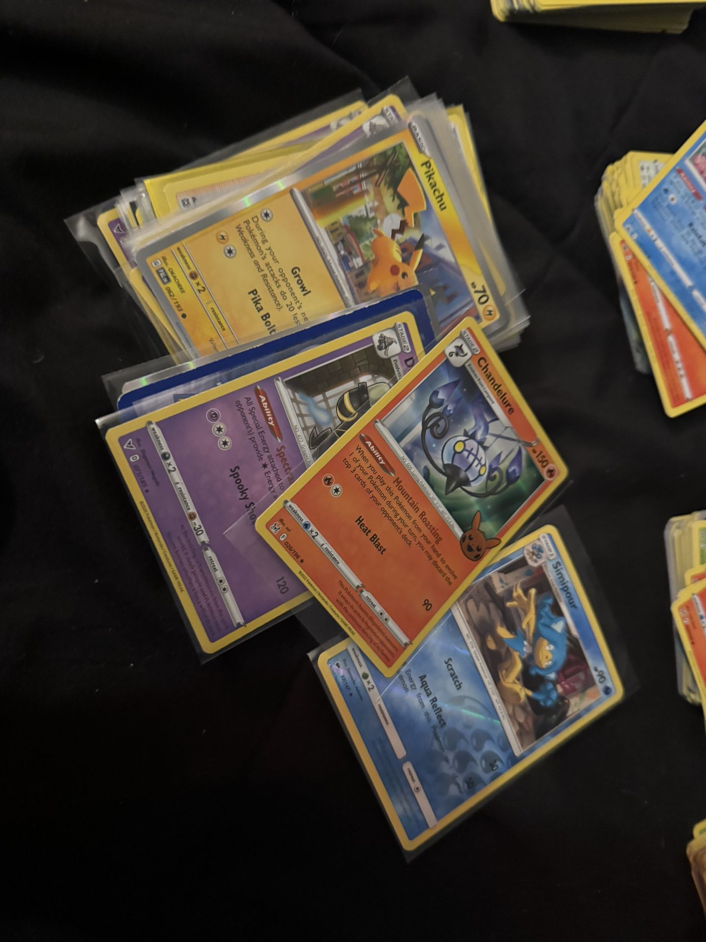 55 Holo Pokemon Card Lot 
