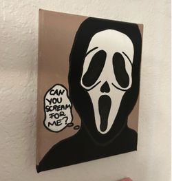 Ghost Face Painting