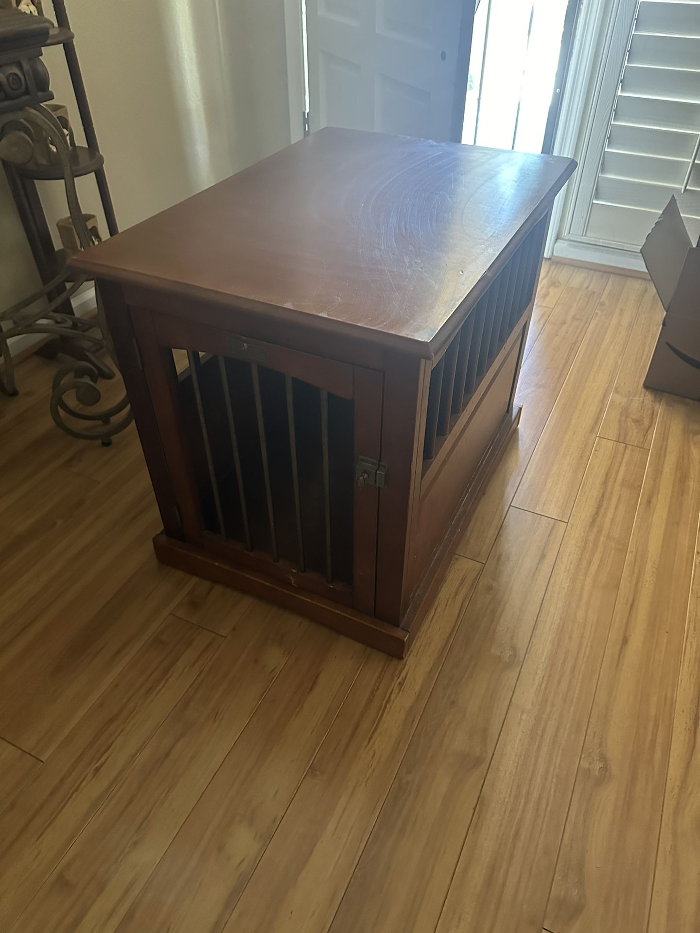 Wood Dog Crate