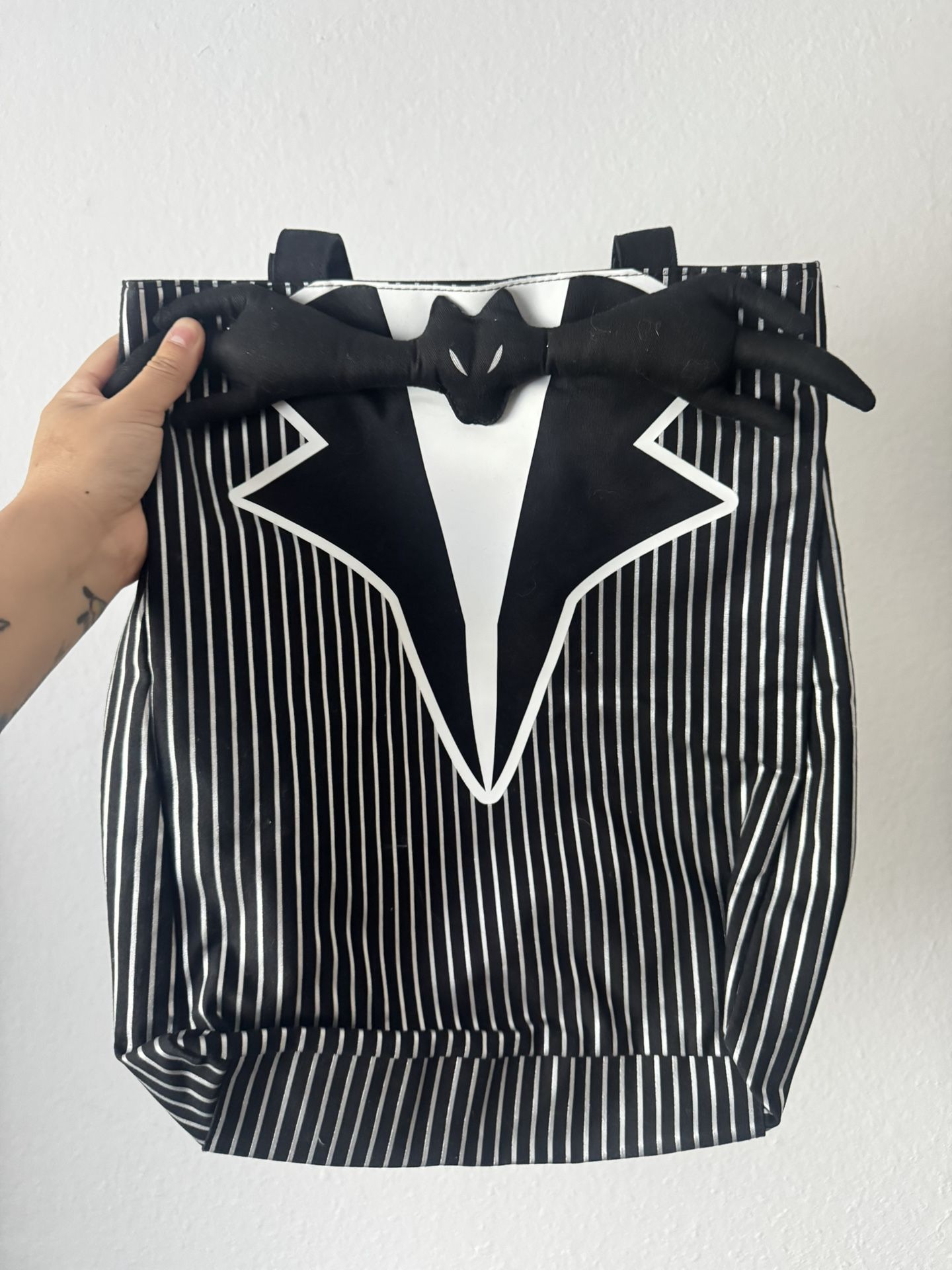Jack Skellington Suit Tote Bag