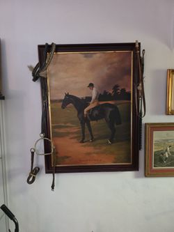 Art with horse apparel