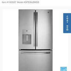 25.6-cu ft French Door Refrigerator with Ice Maker (Stainless Steel) ENERGY STAR