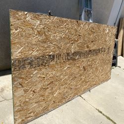 FREE Plywood Sheathing • 2 Pieces • 0.418” Thickness 