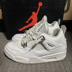 Air Jordan Four Pure White Size 6.5 used