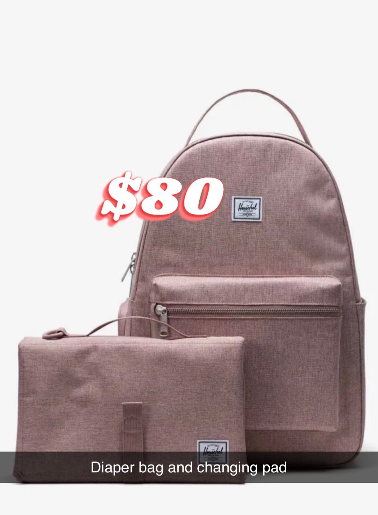 Herschel Backpack,diaper Bag And Luggage