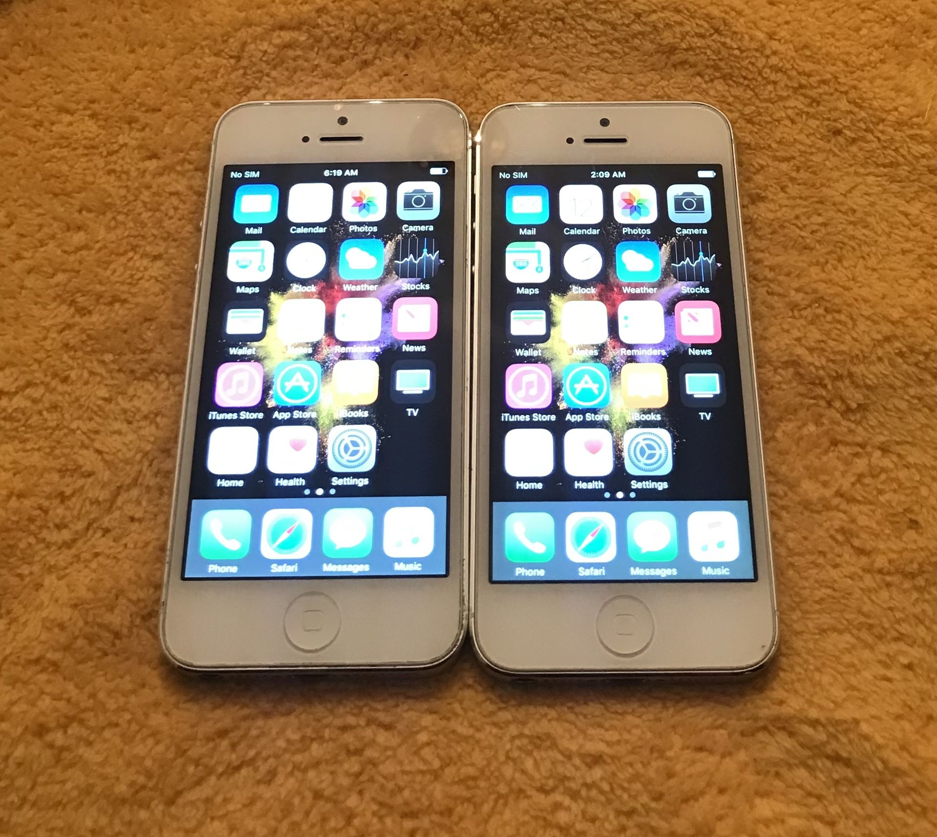 2 iPhone 5 16gb Att Only 