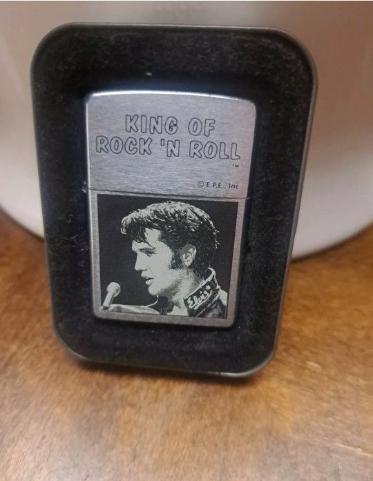 Brand New Elvis Presley Zippo Lighter...Still In Box