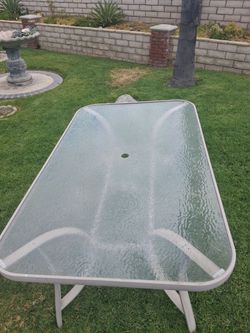 Patio table