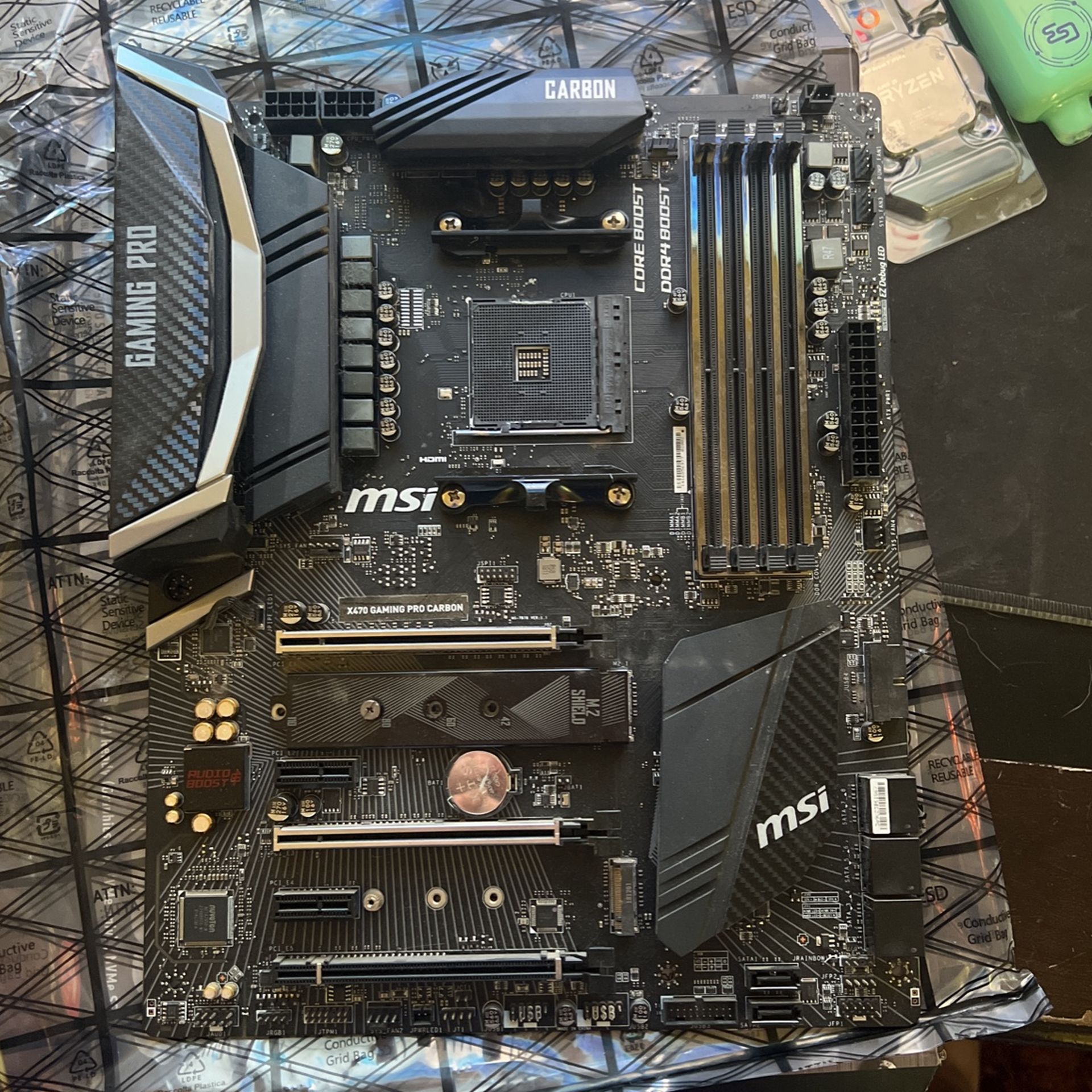 Msi X470 Gaming Carbon Pro