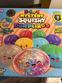 3-in-1 RMS mystery squishy dumplings collector box