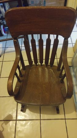 Antique rocking chair