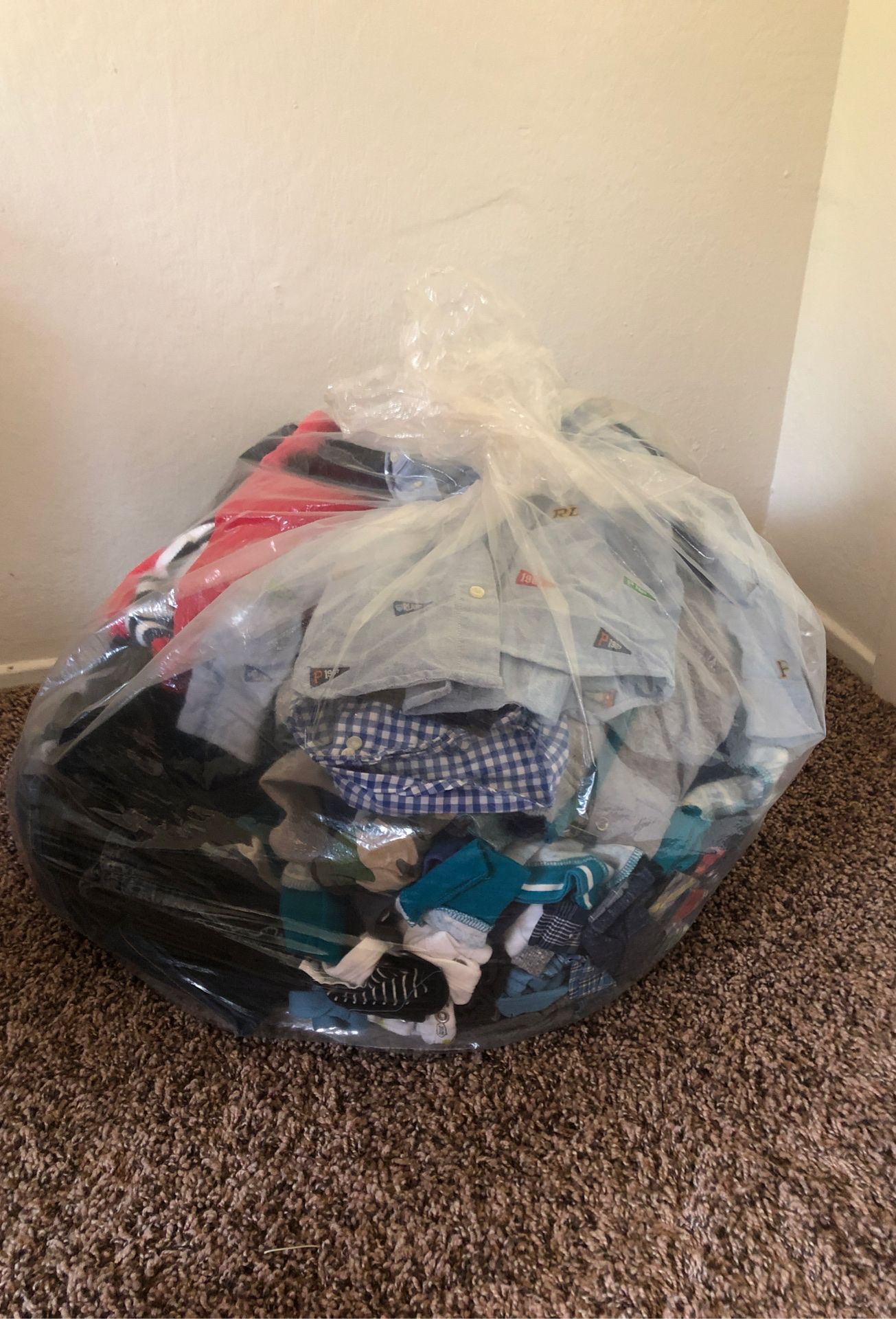 Bag of baby boy clothes 18months-2t