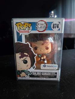 Galactic Toys Exclusive Demon Slayer Tanjiro Kamado Funko Pop