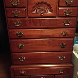 13 Drawer Lexington Antique Dresser
