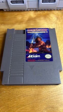 Nintendo NES - Iron Sword Wizards and Warriors 2