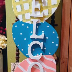 Cute Easter Porch Sign,  3ft. 1/2 Tall