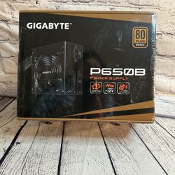 NEW GIGABYTE GP-P650B 650W 80 Plus Bronze Certified Power Supply