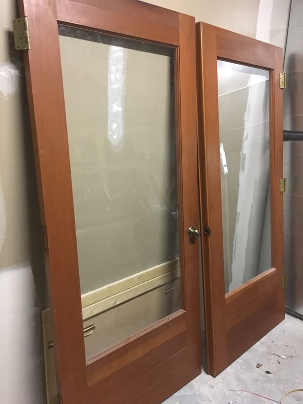 Vg Fir Full Lite French Doors For In Lake Stevens Wa Offerup Vg Fir Full Lite French Doors