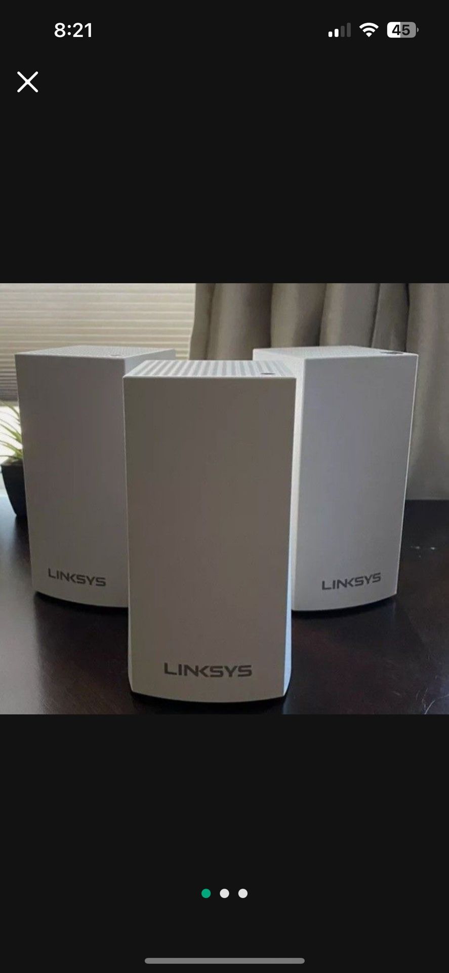 Linksys - Velop AC1300 Dual-Band Mesh Wi-Fi 5 System (3 Pack)