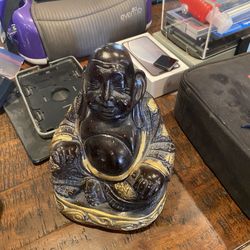 Black Buddy Statue