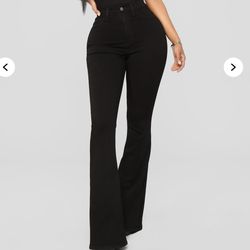 Black Boot Cut Jeans