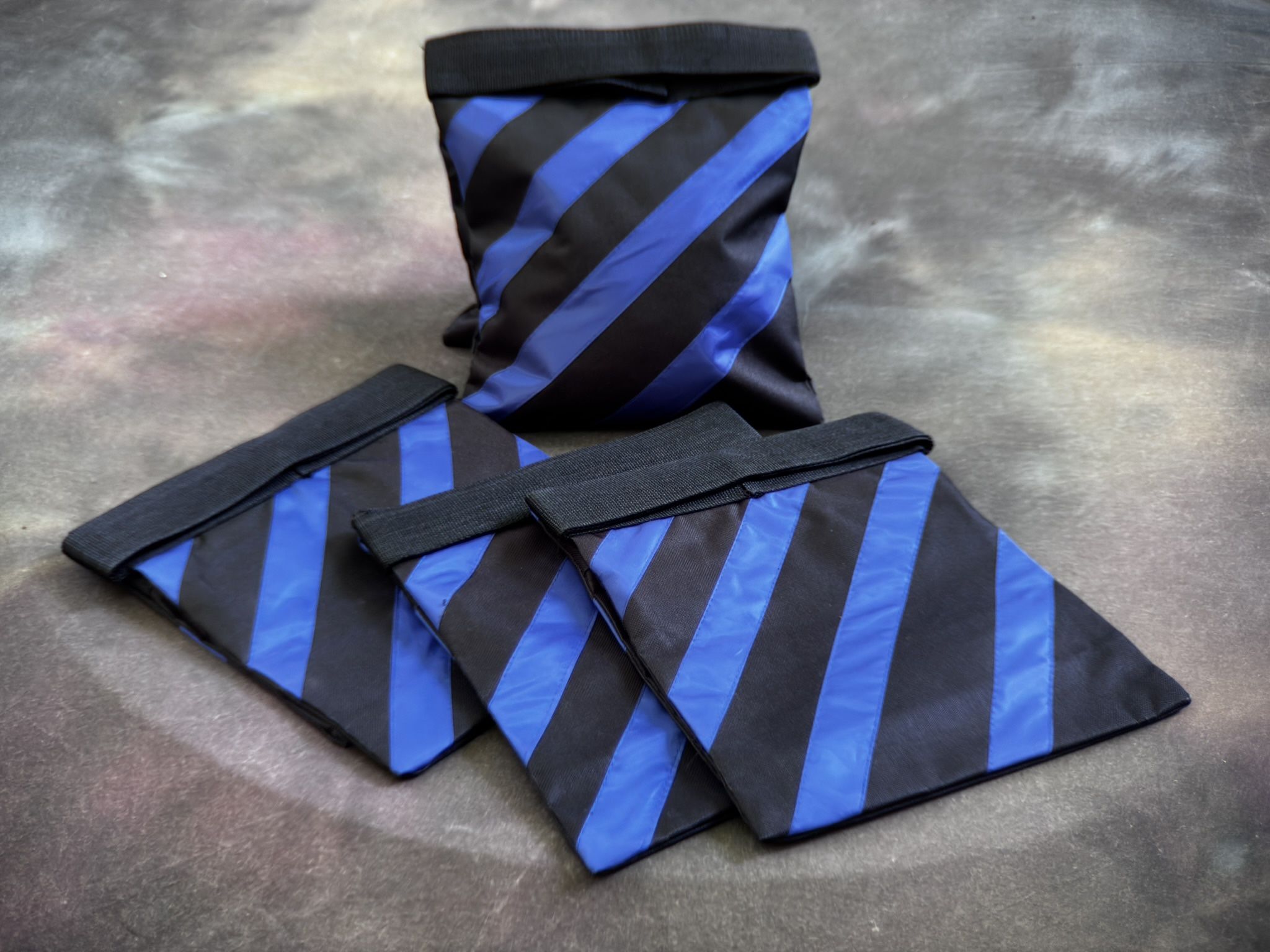 Sandbags - Refillable Heavy-duty Vinyl Impregnated Nylon “Flyaway” Bags (Price Per Item, 4 For $50)