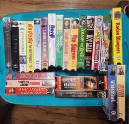VINTAGE VHS LOT 