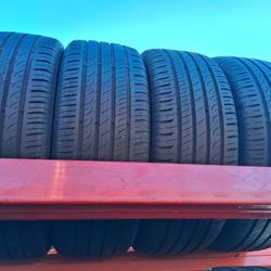 4 used Tires 205/55r16 🤑 free Installation ‼️ 