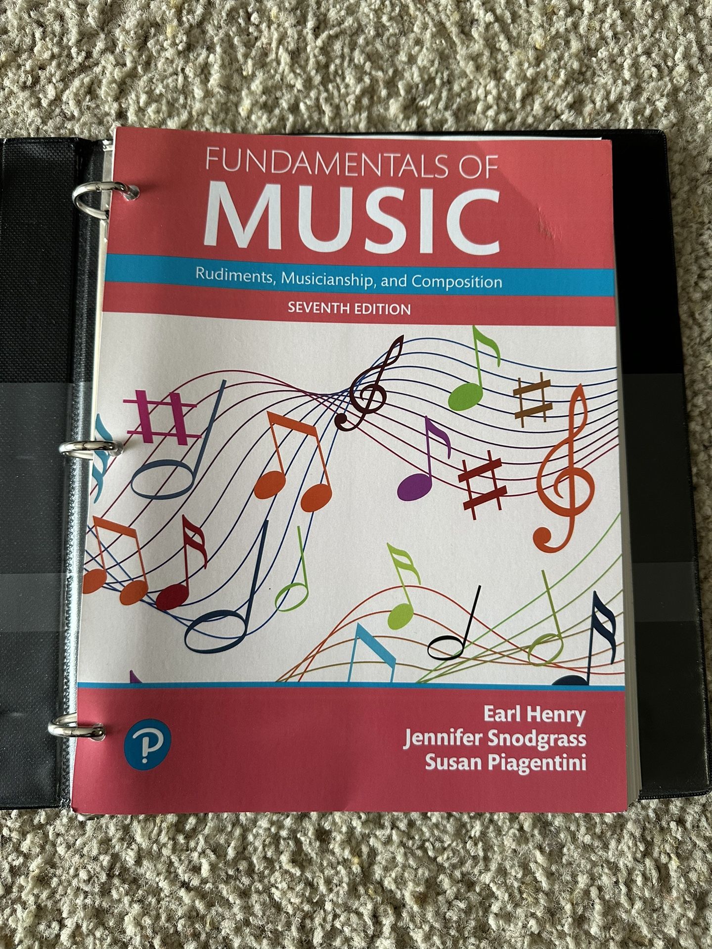 “Fundamentals Of Music” 7th Edition Book