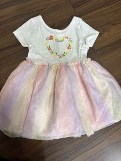 Cat & Jack Pink Tulle Dress 2t